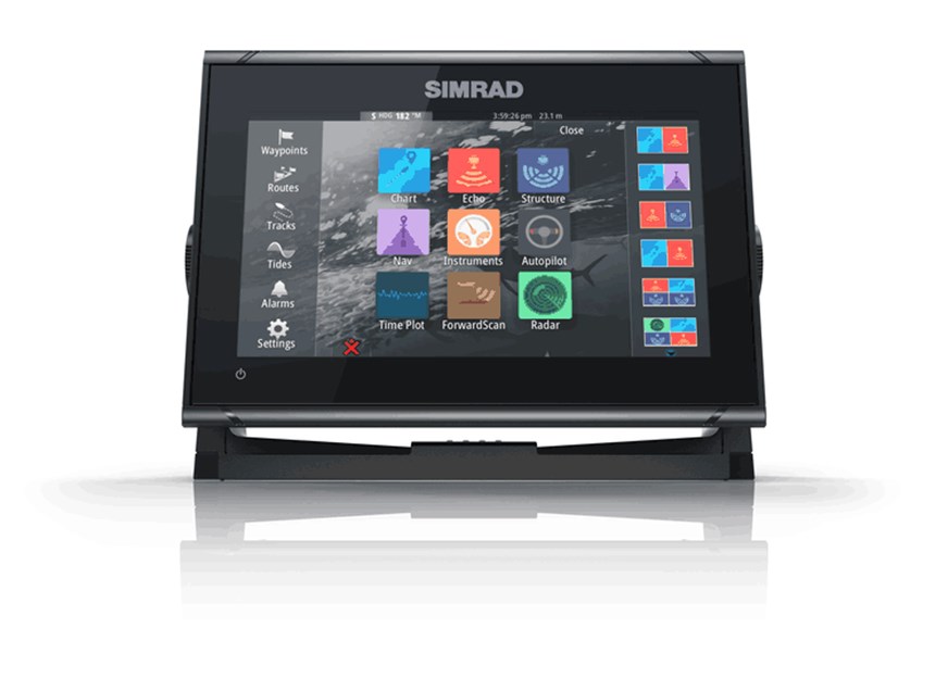 Echosonda Simrad GO9 XSR z przetwornikiem HDI